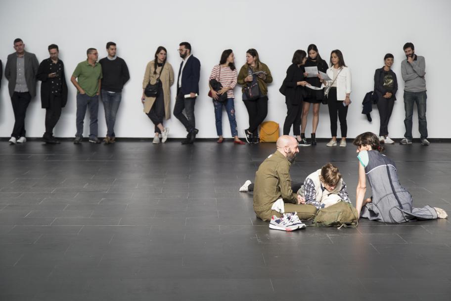 Una exposición coreografiada en el CA2M, 2017. Fotografía: Patricia Nieto