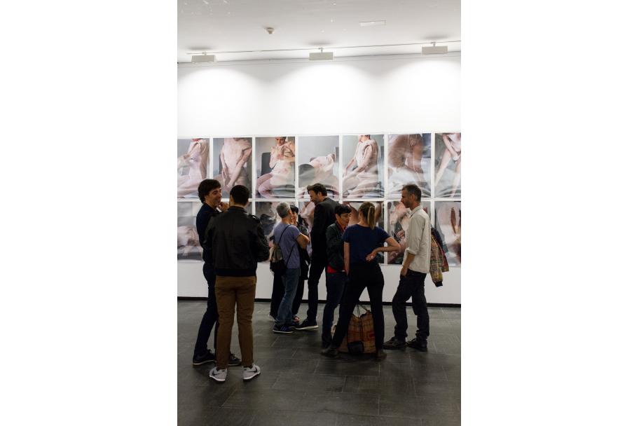 Exposición de Itziar Okariz en el CA2M, 2017. Fotografía: María Eugenia Serrano Díez