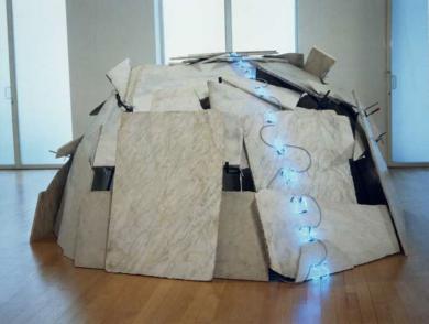 Main image of the artwork Igloo with Fibonacci Numbers