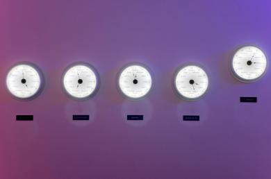 Main image of the artwork Aquí, en cualquier lugar (rueda de escape)