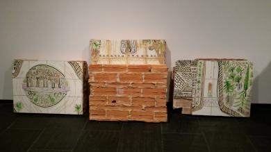 Main image of the artwork Mural recuperado, Manuel S. Molezún, 1958